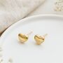 9ct Yellow Gold Polished Heart Micro Stud Earrings – 4mm, thumbnail 1 of 7