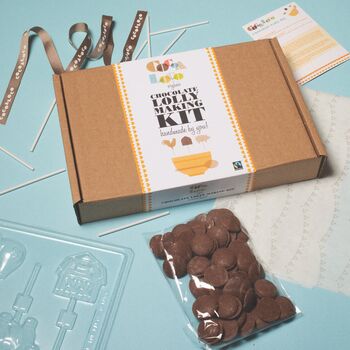 Milk Chocolate Lolly Making Kit, 2 of 4