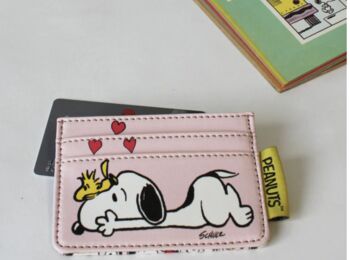 Pink Snoopy Credit Card Wallet, 3 of 3