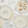 Let's Party Champagne Party Plates X Eight, thumbnail 4 of 4