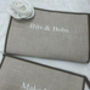 Canvas Large Clutch Bag Personalised, thumbnail 1 of 5