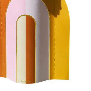 Decorative Paper Vase ‘Riviera Arch’, 2 of 5