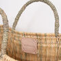 Reed Shopper Basket, thumbnail 4 of 4
