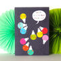 Smiley Christmas Lights Card, thumbnail 3 of 4