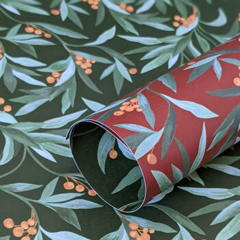 Christmas Foliage Gift Paper, 3 of 11