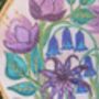 Bluebells Floral Embroidery Pattern, thumbnail 6 of 9