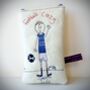 Personalised Football Crazy Embroidered Glasses Case, thumbnail 3 of 10