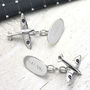 Spitfire Cufflinks Solid Silver, thumbnail 2 of 6