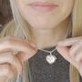 Silver Heart Locket Necklace, thumbnail 1 of 8