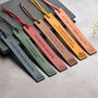 Personalised Anniversary Leather Bookmark, thumbnail 3 of 7