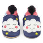 Dotty Fish Dreamy Cloud Soft Leather Baby Shoes With Barefoot Soles, thumbnail 7 of 11