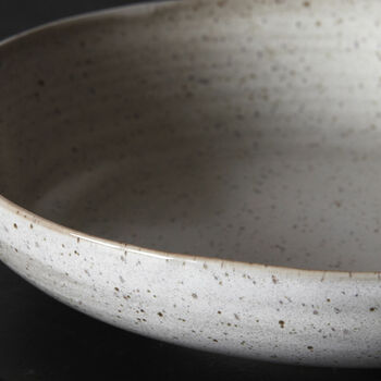 Speckle Bowl Set In White, 2 of 4