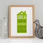 Personalised Family Home Print, thumbnail 5 of 8
