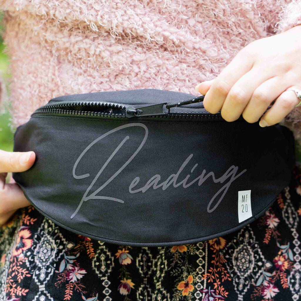 Personalised Reflective Belt Bag Bum Bag