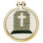 'You're Drop Dead Gorgeous' Halloween Mini Matchbox Cross Stitch Kit, thumbnail 2 of 3