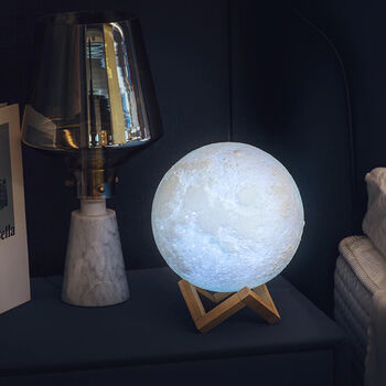 3D Moon Lamp Night Light, 4 of 12