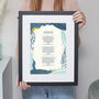 Personalised Modern Abstract Favourite Words Print, thumbnail 3 of 6