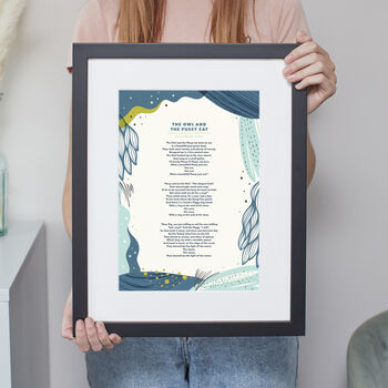 Personalised Modern Abstract Favourite Words Print, 3 of 6