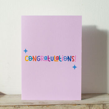Pink Minimal Congratulations Card, 7 of 8