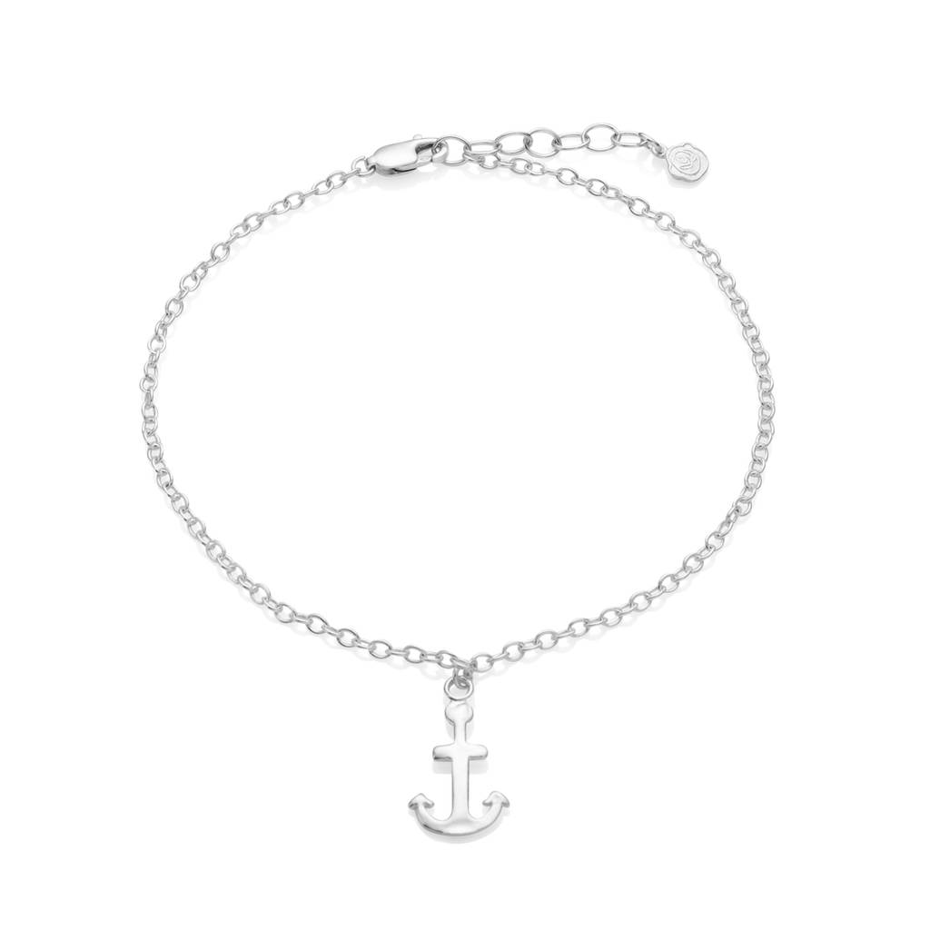 Ladies Anchor Ankle Chain By Under the Rose