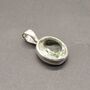 Green Amethyst Silver Necklace: February Birthstone, thumbnail 12 of 12