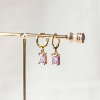 Pink Glass Earrings, 5 of 11
