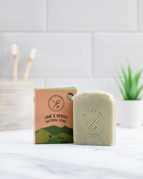 Natural Soap Slice And Soap Save Bag Letterbox Gift, 6 of 12