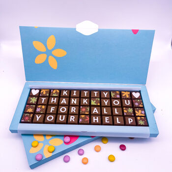 Personalised Chocolates In Large Box / Build A Box, 4 of 8
