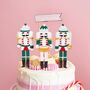 Nutcracker Christmas Cake Topper Set, thumbnail 1 of 3