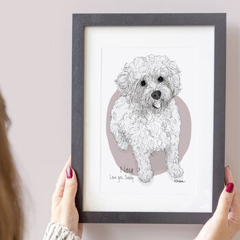 Personalised Hand Drawn Dog Sketch, 3 of 10