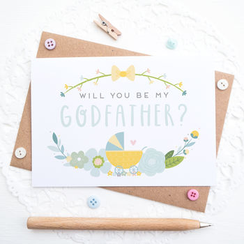 Will You Be My Godfather? Card, 6 of 12