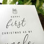 First Christmas Card For Uncle, thumbnail 2 of 4