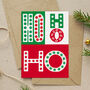 Ho Ho Ho Christmas Card, thumbnail 2 of 6