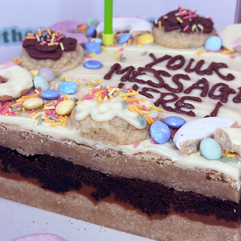 The Personalised Cookie Dough Slab, 3 of 4