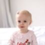 Embroidered Personalised Name Knitted Jumper, thumbnail 9 of 10