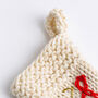 Nutcracker Christmas Stocking Knitting Kit, thumbnail 4 of 10