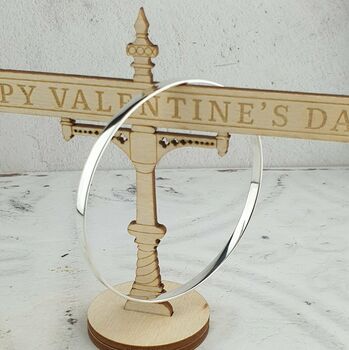 Happy Valentine's Day Personalised Wooden Street Sign, 2 of 5