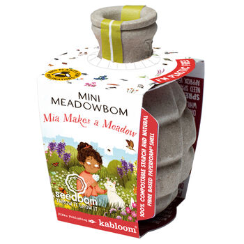 Mia Makes A Meadow Book And Seedbom Set, 3 of 9