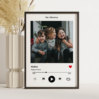 Personalised Song Print For Mother, 3 of 3