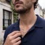 Men's 3mm Polished Stainless Steel Cuban Chain – Durable, Bold Necklace For A Modern, Masculine Look, thumbnail 8 of 9