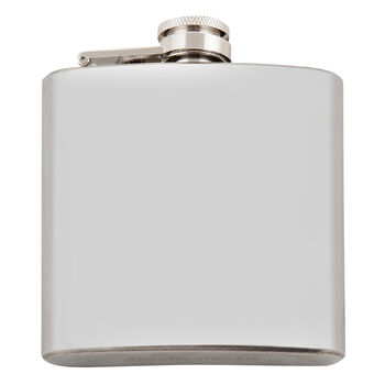 Personalised 6oz Hip Flask Gift, 2 of 6
