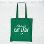 Crazy Cat Lady Tote Bag, thumbnail 5 of 6
