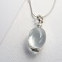 Oval Vintage Locket Necklace For Photos, Hair Or Ashes, thumbnail 3 of 12