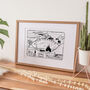 Personalised Travel Adventures Map Print, thumbnail 2 of 8