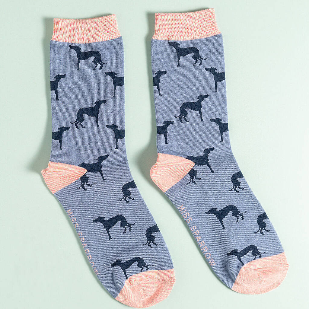 Greyhound Bamboo Socks, 1 of 3