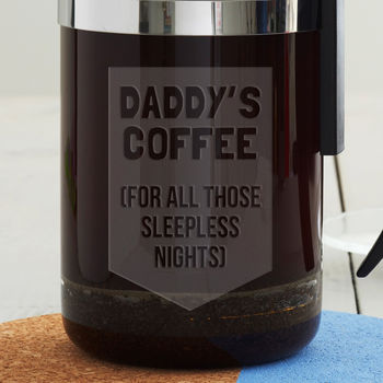 Personalised Cafetiere For Dad, 2 of 3