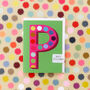 Mini P Alphabet Card, thumbnail 4 of 5