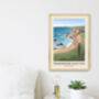 Pembrokeshire Coast Path National Trail Travel Poster, thumbnail 2 of 8