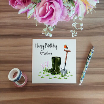 Gardener's Friend Personalised Birthday Card, 3 of 4
