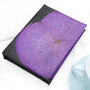 A6 Lotus Leaf Leather Notebook, thumbnail 1 of 12